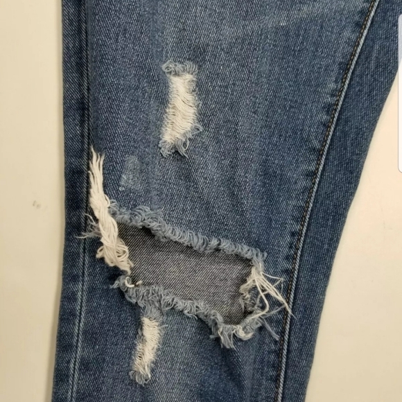 Pacsun Boyfriend Jeans Sz 26 Distressed - Picture 4 of 7